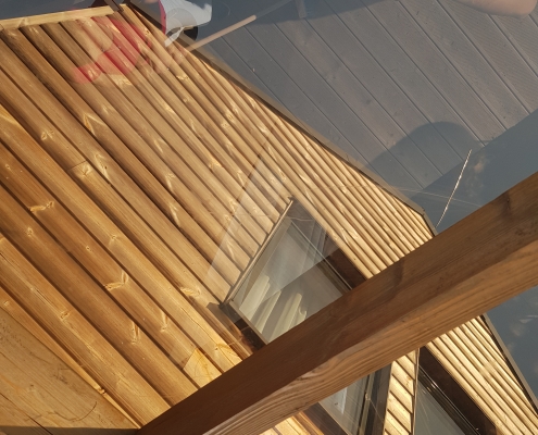 Isokor - nanoimpregnácia drevenej chatky Isokor - nanoimpregnácia drevenej chatky