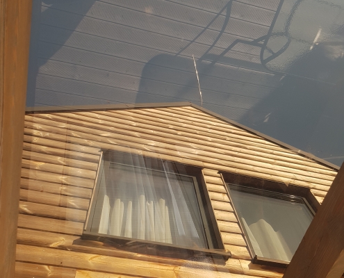 Isokor - nanoimpregnácia drevenej chatky Isokor - nanoimpregnácia drevenej chatky