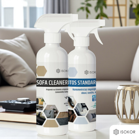 Isokor Sofa Set - prostriedok na tepovanie a impregnáciu sedačky, kobercov