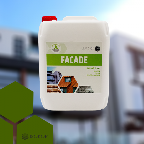 Isokor Facade - Na čistenie fasády, múrikov a dlažby