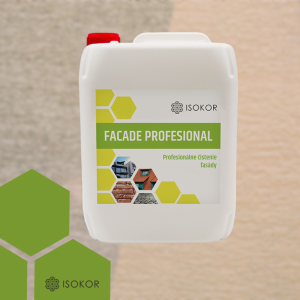 Isokor Facade Professional - Čistič fasád proti dlhodobému znečisteniu
