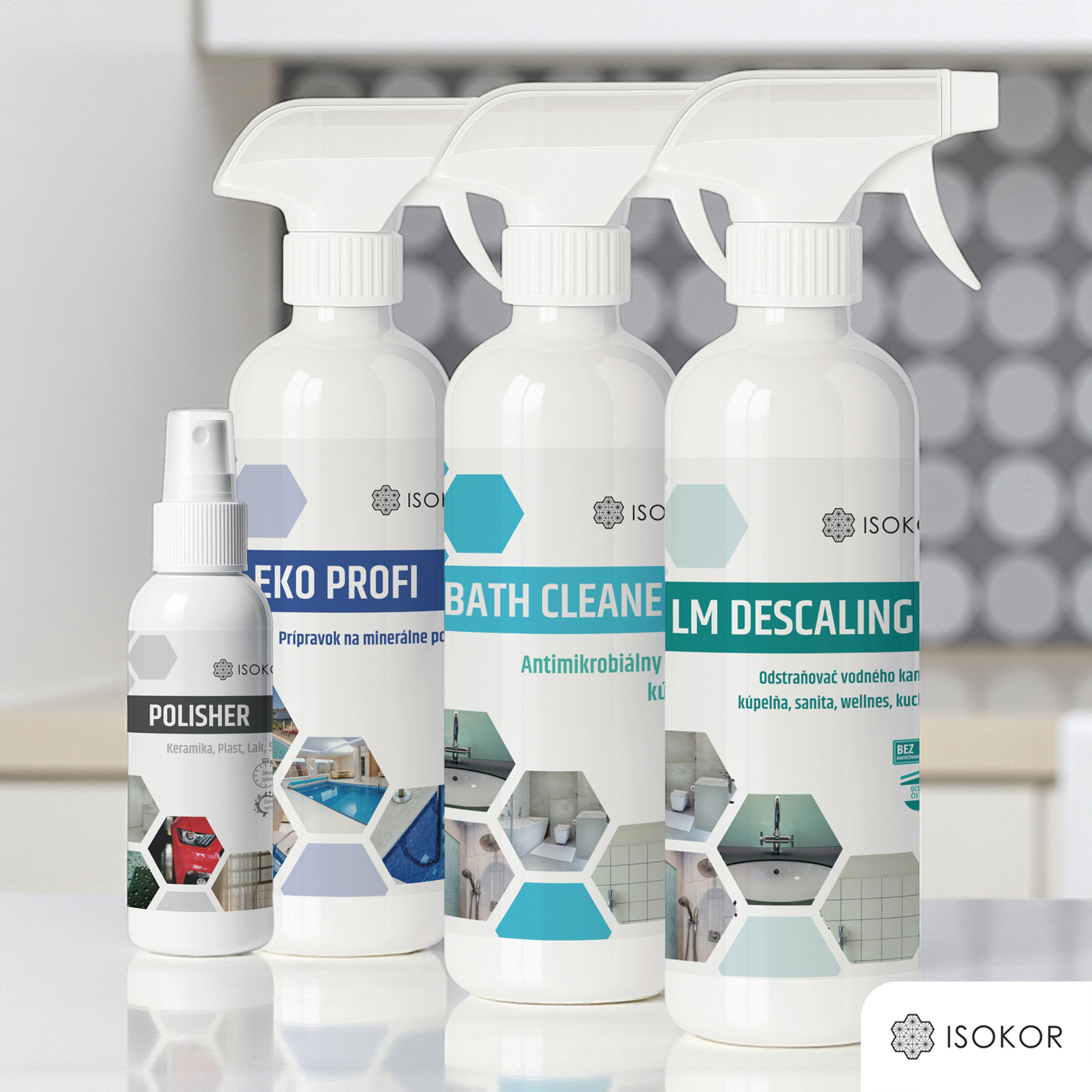 Isokor Bathroom Set - Pre čistú kúpeľňu