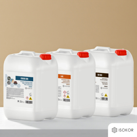 Isokor Set Na Čistenie Fasády Od Hrdze s Impregnáciou