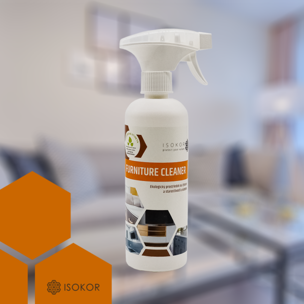 ISOKOR FURNITURE CLEANER – PRÍRODNÝ A EKOLOGICKÝ ČISTIACI PRÍPRAVOK NA NÁBYTOK S ANTISTATICKÝMI VLASTNOSŤAMI