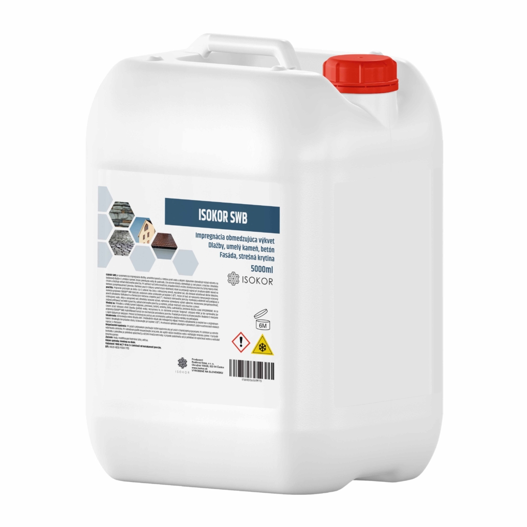 Isokor SWB - Impregnácia betónovej dlažby, betónu, proti vode