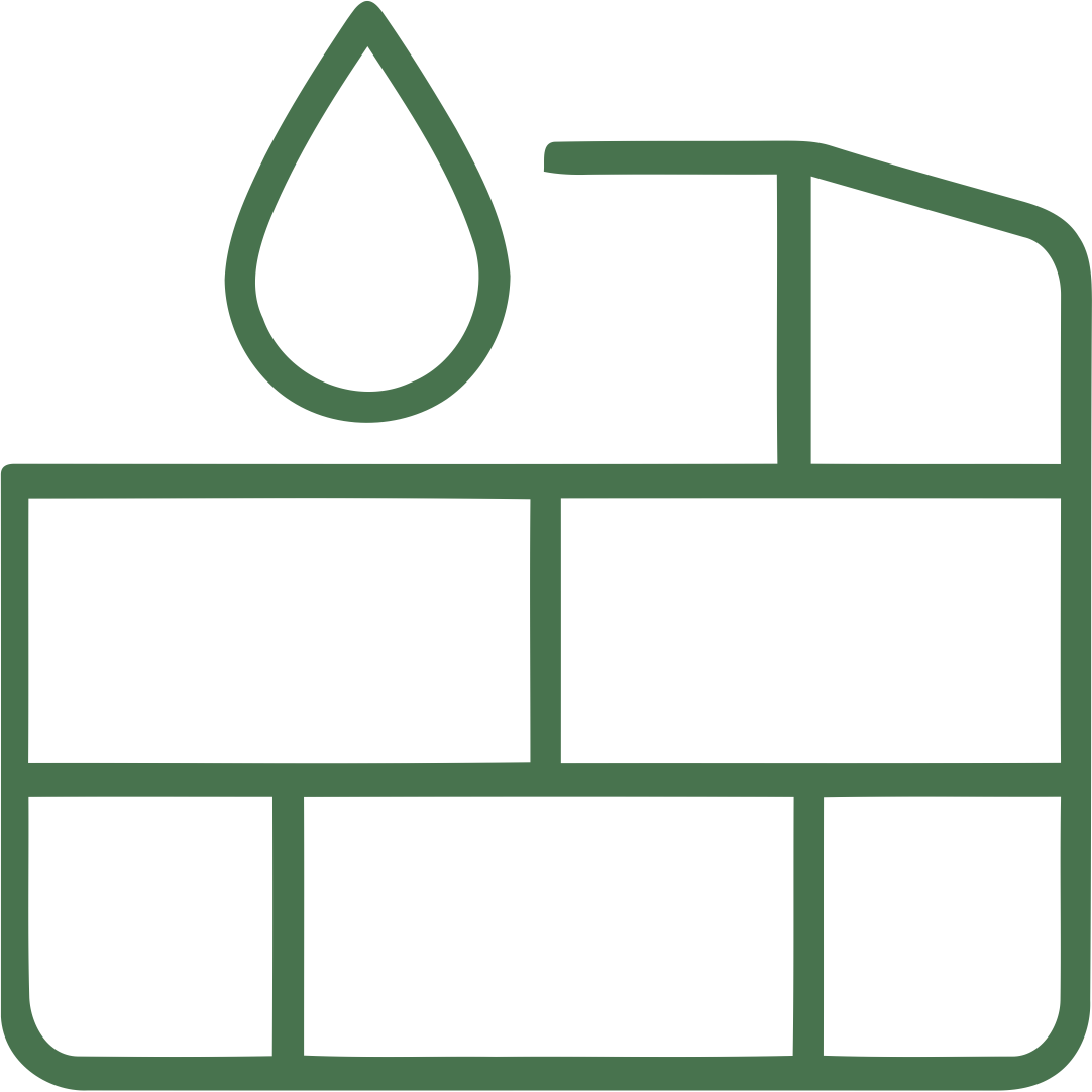 Impregnácia fasády, strechy a dlažby