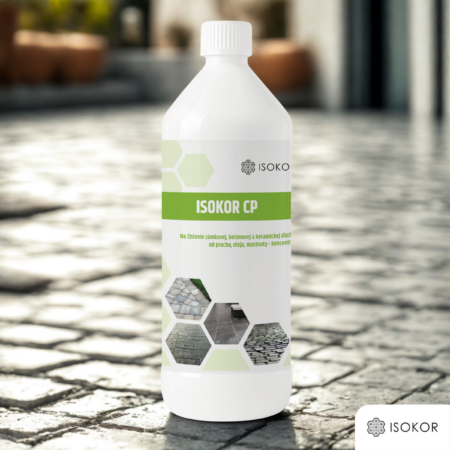 Isokor CP-Koncentrovaný čistič na betónovú a keramickú dlažbu