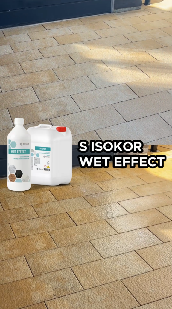 impregnácia s mokrým efektom,isokor