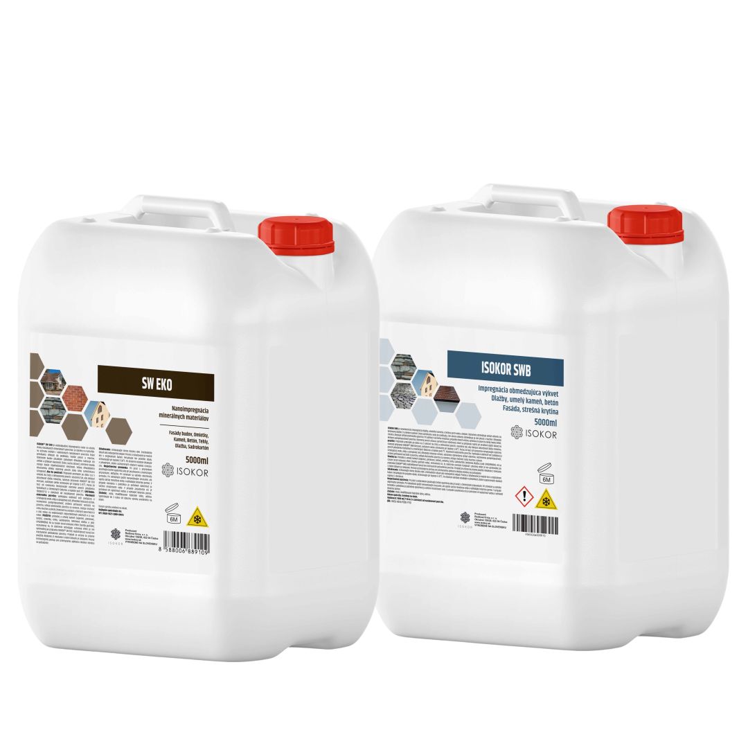 NA UMÝVANIE A IMPREGNÁCIU FASÁDY