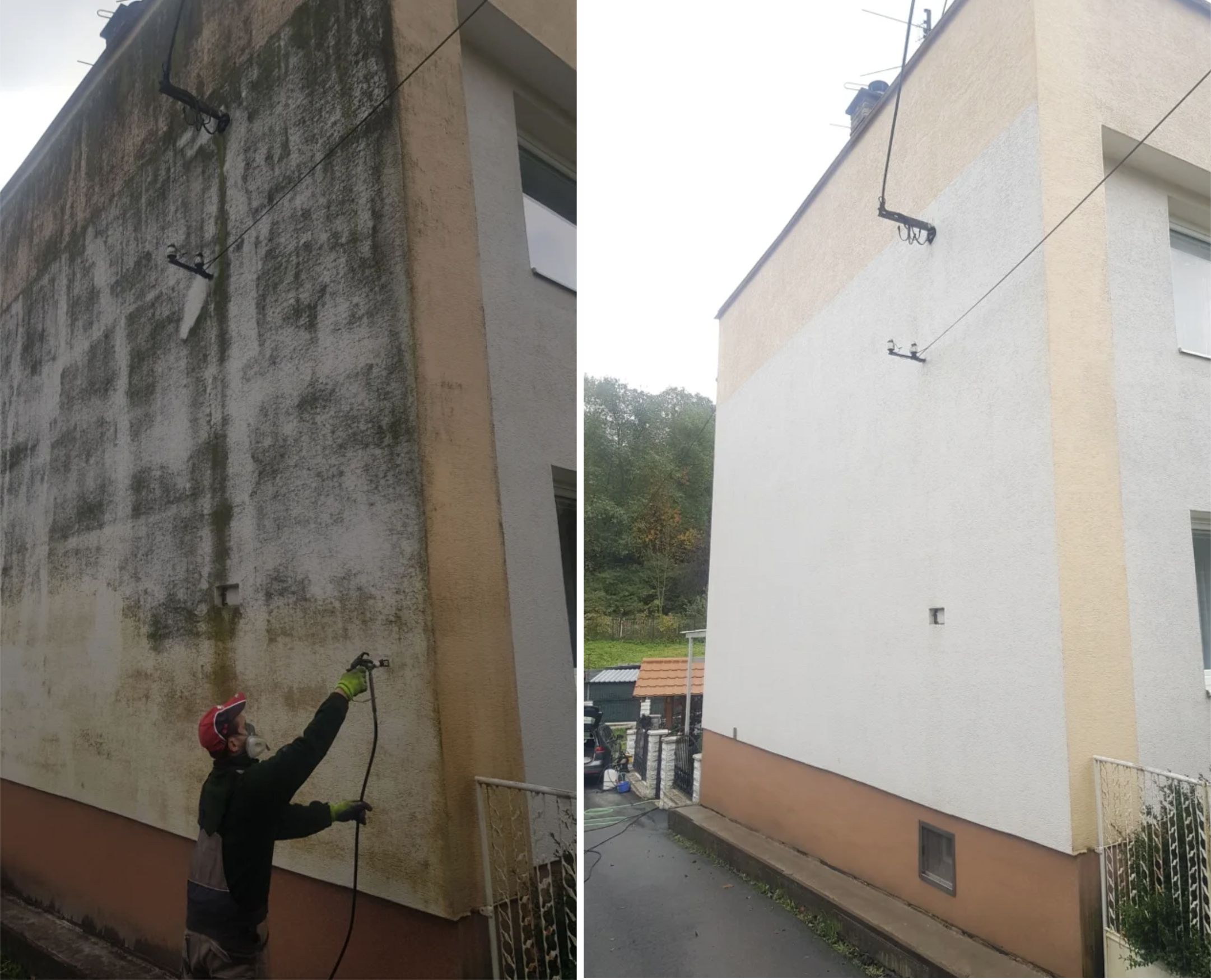 foto8 čistenie a impregnácia fasády či dlažby bezpečné pre rastliny