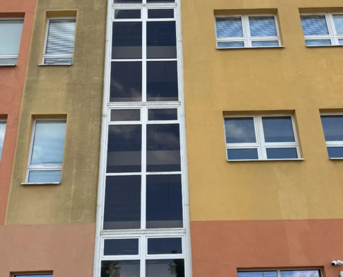 Fasáda po vyčistení